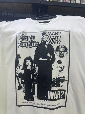 Винтажная футболка 90-х Final Conflict 'War' Унисекс Мужская Женская S - 5XL EN203 Унисекс Футболка
