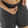 SALOMON Comfortable Breathable Lightweight Quick-Dry Three-Quarter Sports Shorts Women Shorts Deep-Black C24513