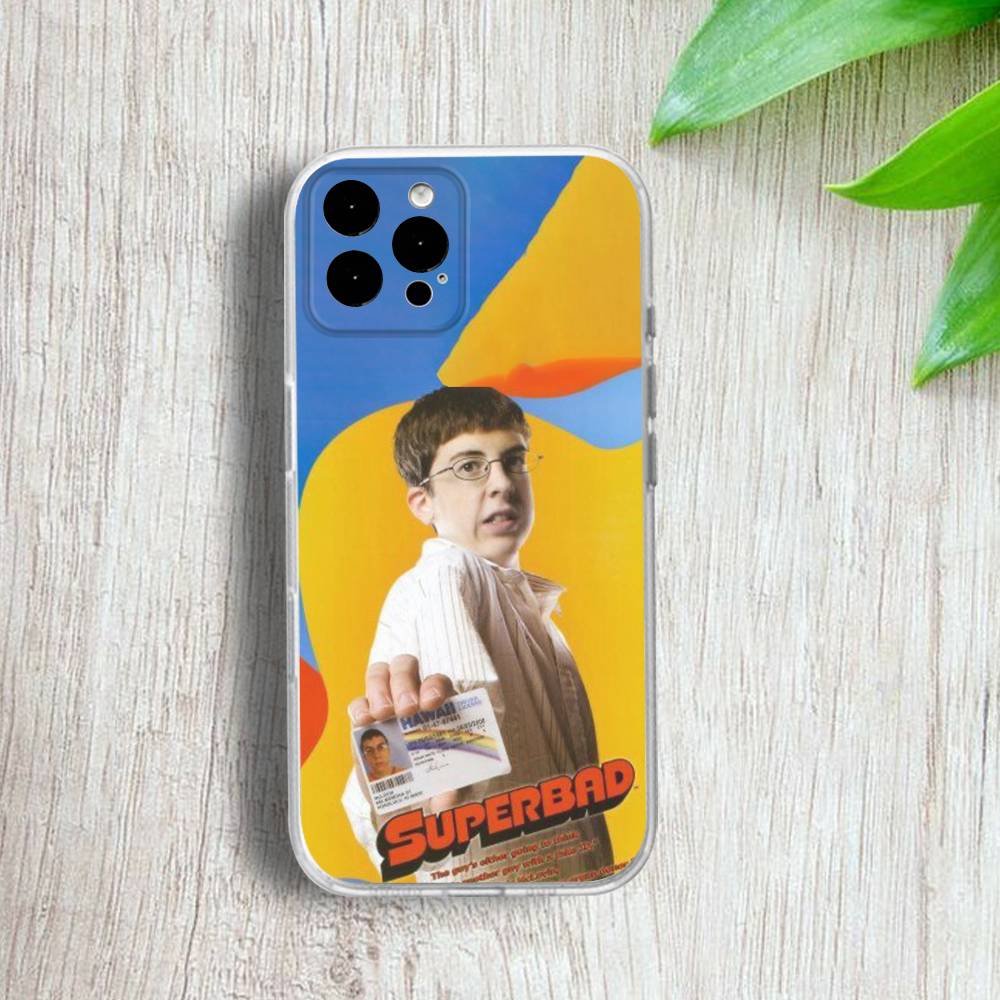 

Mclovin M-Movie Superbad Phone Case For iPhone 17,16,15,14,13,12,11 Pro,Max,Plus,X,XS,XR,SE4,E Mini Transparent Soft Cover iphone16e