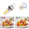 Mini G4 Led Lamp Corn Bulbs Beads Home Room 3000k Pendant 220V 8/10leds PC shell Decorative Replacement No flickering Chandelier