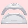 Retoo X5 MAX 80W UV LED Nail Lamp with 45 Dual Light Source Beads, Motion Sensor & LCD Display, Detachable Base, Timer, White