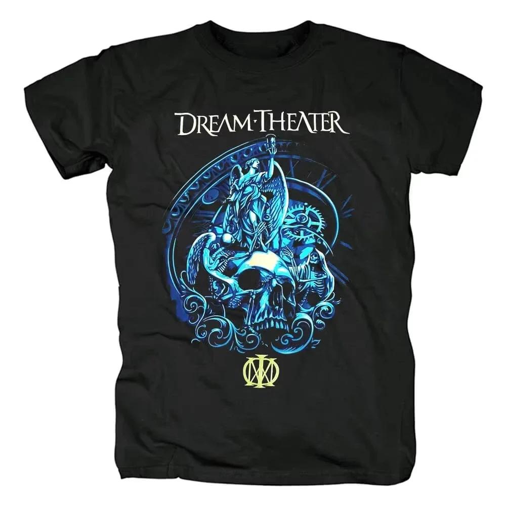 2025 Dream Theater Herre T-skjorte Bomull Kort Ermet Hip Hop Vintage Edguy Band T-skjorte Dame Høy Kvalitet Y2k Topper Streetwear