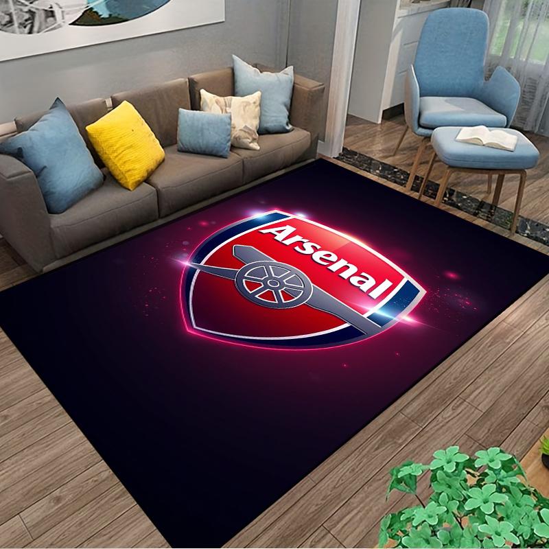Fußmatte mit Arsenal-Logo, geeignet als rutschfeste Matte für das Wohnzimmer oder das Sofa im Schlafzimmer