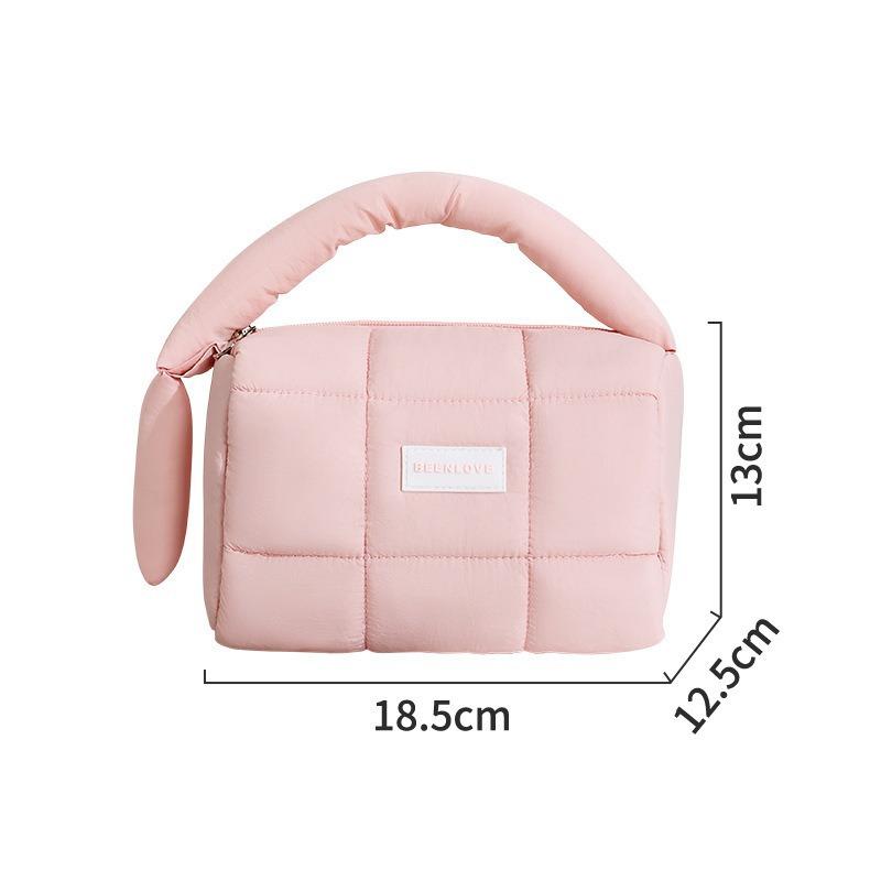 Macaron Makeup Bag Large Capacity Cosmetic Pouch Travel Essentials Women's  Travel Tote Makeup Brush Pouch Case