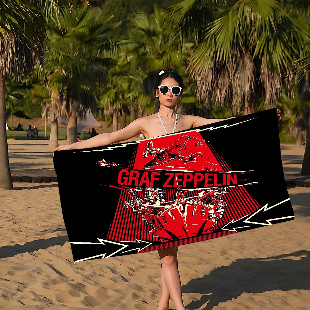Famous Band L-ledS Z-zeppelin Big Microfiber Beach Towels Quick Dry Towel Sand Beach Towels Pool Towel for Travel Swim Pool Yoga