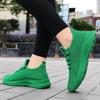 Scarpe Sportive Casual da Donna Sneakers in Rete Leggere Traspiranti Scarpe da Corsa da Donna a Colore Unico con Suola Spessa Suola Antiscivolo