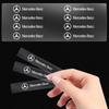 Car Logo Body Side Fender Door Window Trunk Decals Stickers Exterior Deco For Mercedes Benz AMG W204 W211 W212 W166 W117 W176