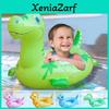 Children's Thickened Inflatable Dinosaur Seat Ring For Swimming Eco-friendly Pvc Material
