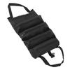 Roll Up Tool Bag 5 Zipper Pockets Portable Oxford Cloth Electricians Tool Bag for Carpenter Plumber