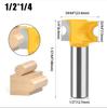 Half Round Side Cutter Bit Half Round Side Cutter Bit Woodworking Bit 1/4inch 1/2inch Shank