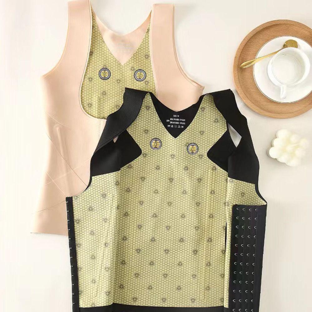 Buckle Slimming Body Shaper Vest Padded Bra Compression Shapewear Fashion Trimmer Camisole Workout