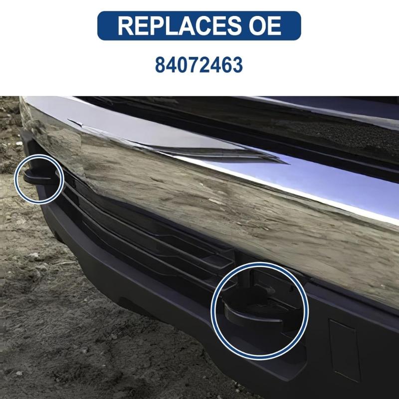 Stahl-Abschlepphaken 84192871 Für Sicheres Abschleppen Einfaches MontageDesign Wetterbeständige Oberfläche Vordere Abschlepphaken Ösen