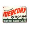Outboard Engines Tin Sign Vintage Boat Man Cave Decor