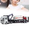Auto im Maßstab 1/50, Spielzeugautomodell, hochsimuliertes LKW-Modell, mehrere Designs, Pullback-Anhänger, Müllwagen, Benzintransport, Hygiene