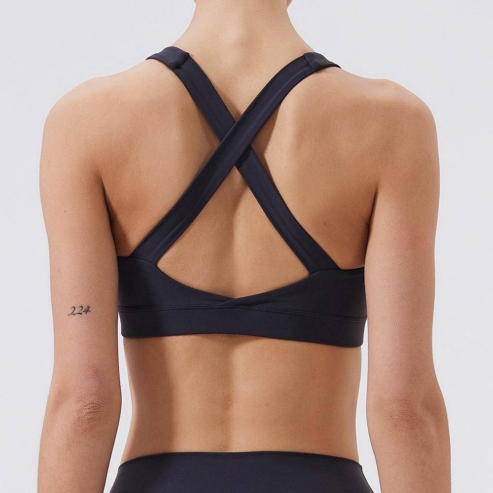 

Cloud-Feel High-Elastic Sports Yoga Vest with Shockproof Support L