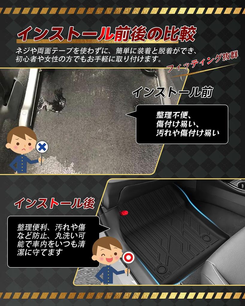 Toyota New Prius 60 Serie Fußmatten Zweitmatte Gepäck 3D Fußmatten für und MXWH65 2023 3D Gepäckraumschale mit hohem Rand Auto Custom Interieur TPE