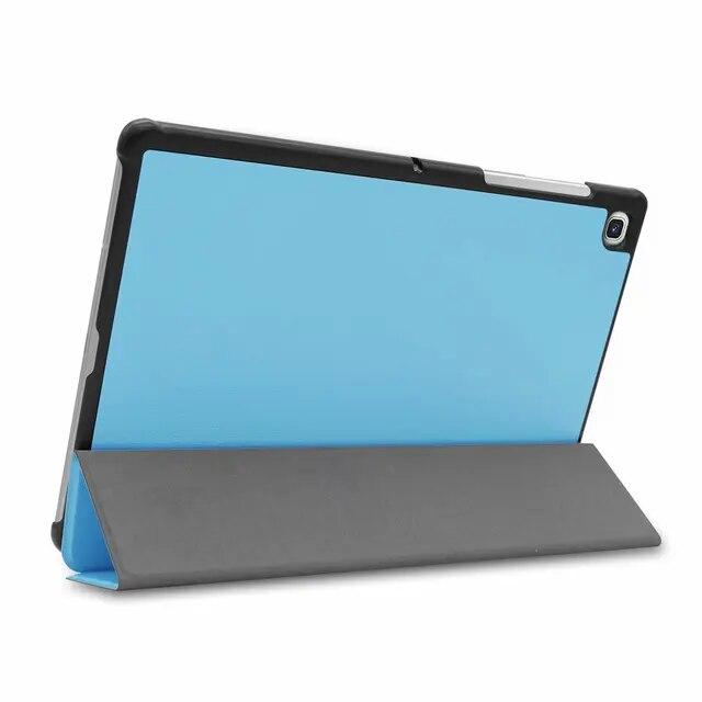 Pouzdro pro Samsung Galaxy Tab A 10.1 2019 Pouzdro T510 / T515 Ultra Slim Kožený magnetický stojánek Kryt SM-T510 SM-T515 Funda Capa