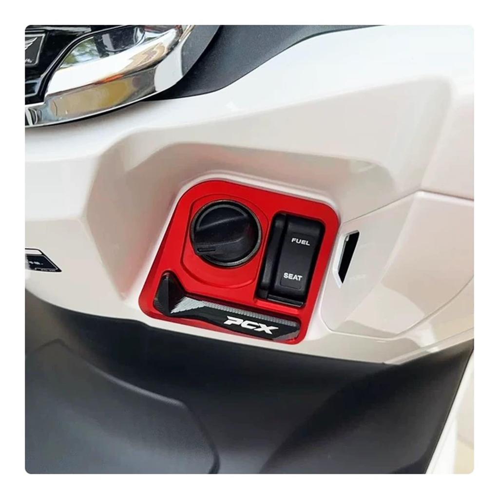 Kemy’s Key Cylinder Cover PCX125 PCX160 Switch Cover Aluminum Smart