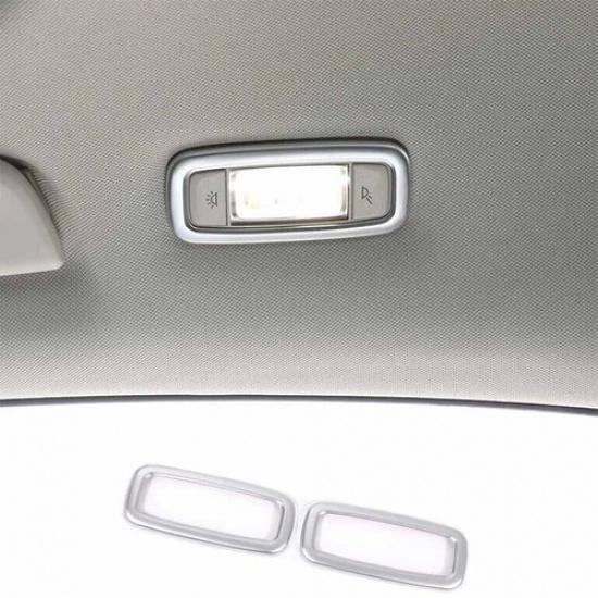 - Cover Trim Matte Silver Inner Rear Reading Light Frame For BMW X7 G07