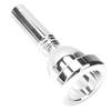 Lightweight Trombone Mouthpiece for Tenor Trombone Practice and Performance Long-lasting, (silver)