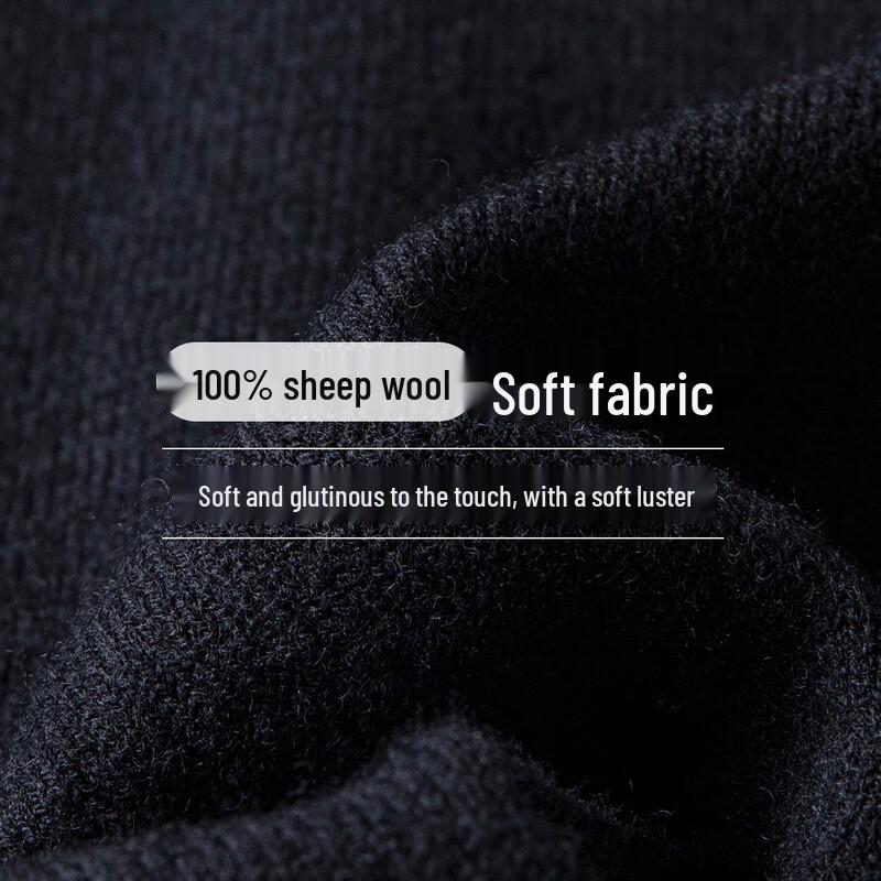 TUHUANG Women's 100% Wool Hollow Diamond Knit Sweater