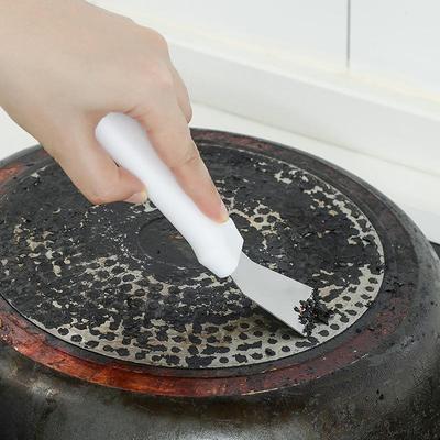 Pala per la pulizia dell'olio pesante, multifunzionale, cappa, fornello a gas, cucina, raschietto per metallo, strumento di pulizia