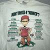 Vintage Golf Joke Shirt Mens L/XL What Makes a Winner Funny Graphic Cartoon Tee