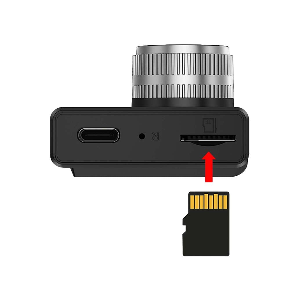 IRT Recollo Toy Camera Mini Compact Digital Camera with Photo and Video Recording microSD Card Black Function, Included,