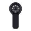 2 Inch Smart Handheld Magnifier with High Definition Screen 5 200X Zoom 16 LED Lights Magnifying Glass Black
