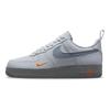 Nike Air Force 1 07 Wolf Grey Kumquat Uomo Sneakers Cool-Grey Bianco DR0155-001