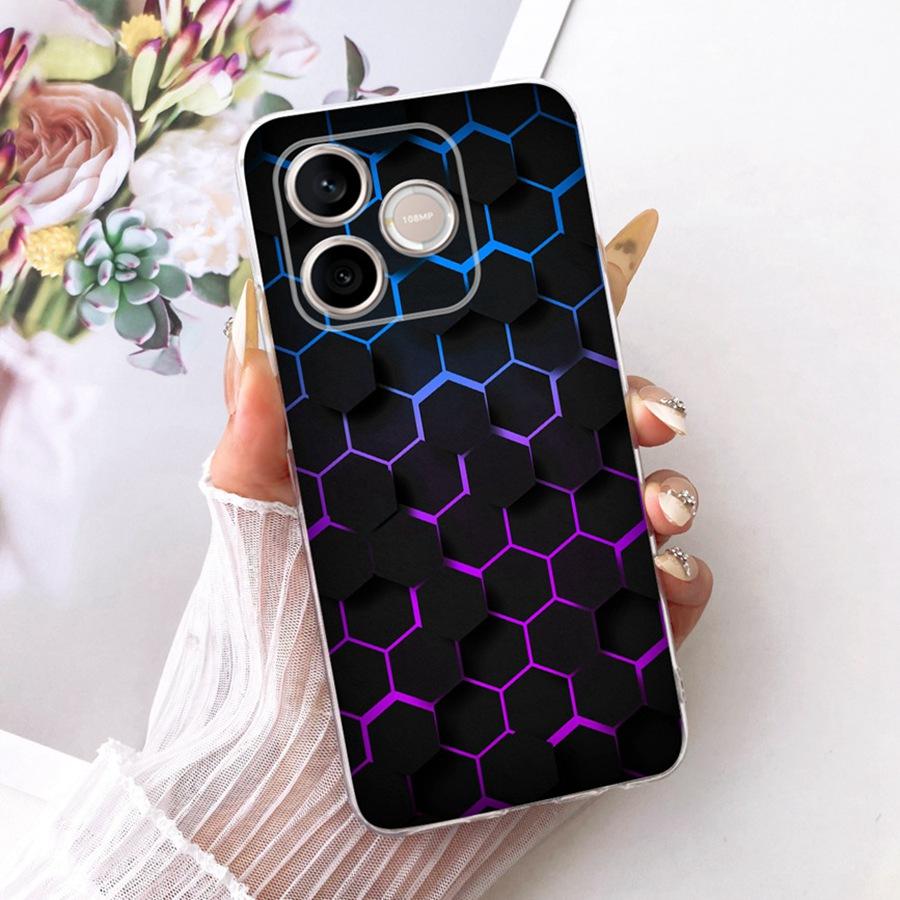 Pro Honor 600 Lite Pouzdro na telefon s počátečním písmenem pro Huawei Y6p Y 7 P Matný zadní kryt Ochrana fotoaparátu Nárazuvzdorná pouzdra
