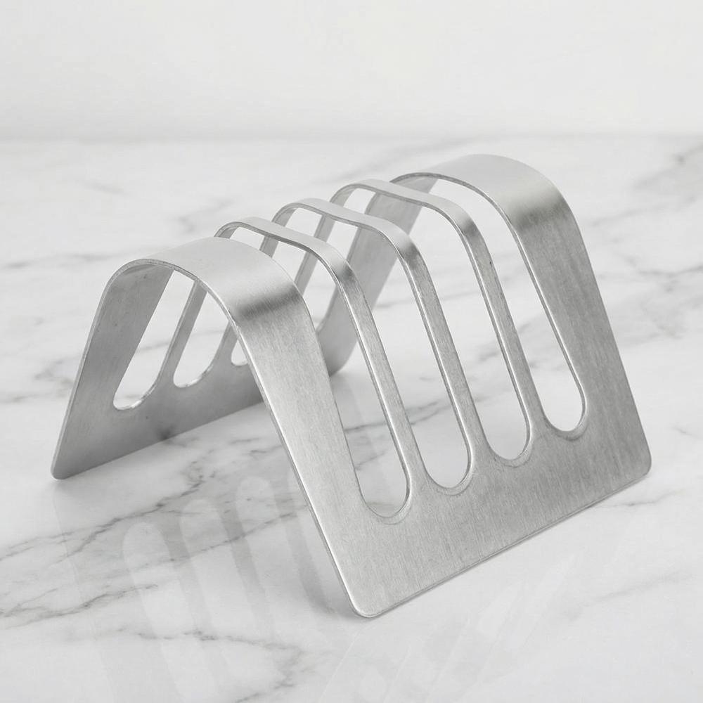 Easy To Clean Bread Rack Stainless Steel Bread Holder Toast Rack  Kitchen Organizer