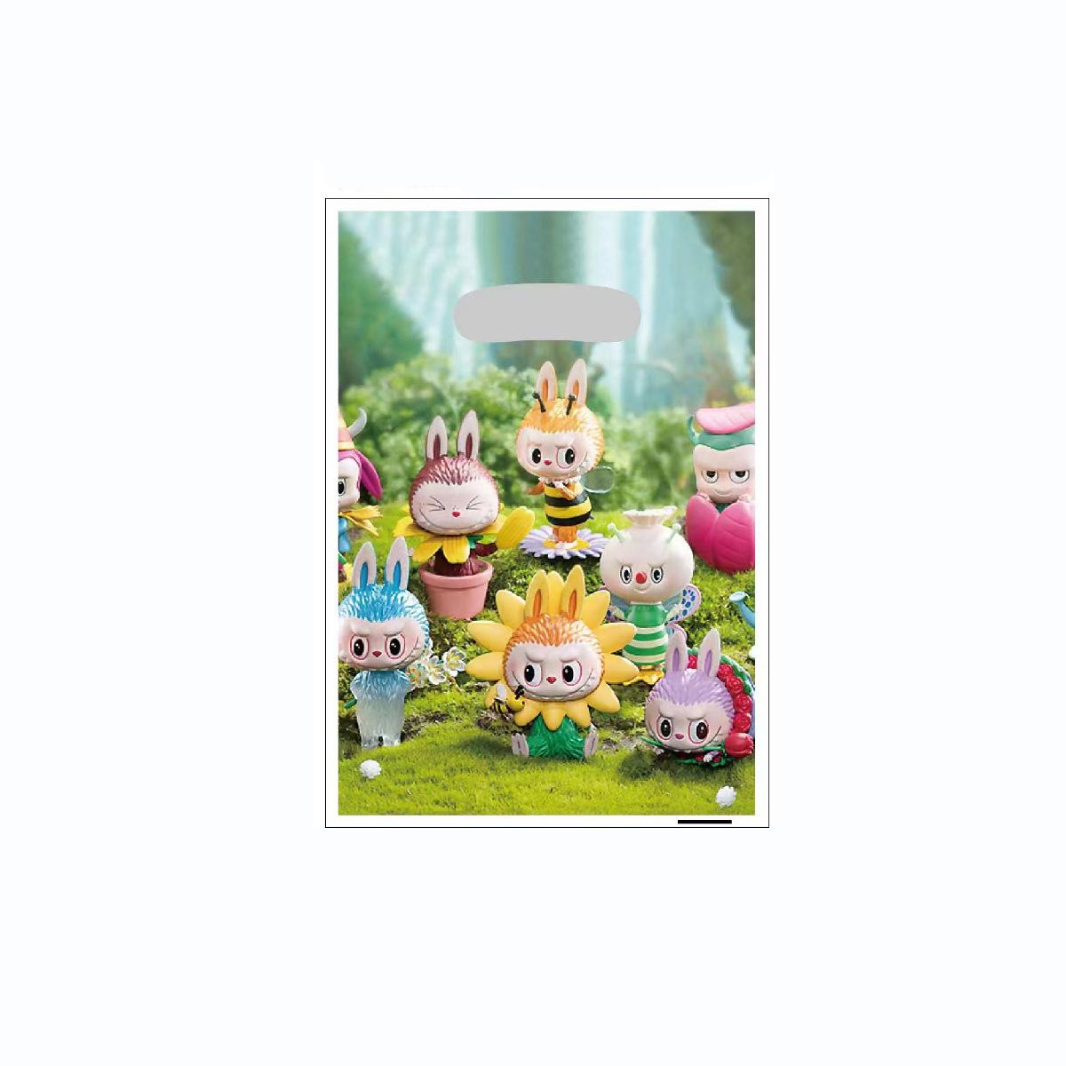 

Набор одноразовой посуды для вечеринки в честь дня рождения Лабубу - Тарелки, Салфетки, Стаканы, Скатерть, Баннер