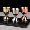 Wine Measuring Cup Stainless Steel Cocktail Measuring Jigger with Scale Wine Pouring Tool for Kitchen Bar