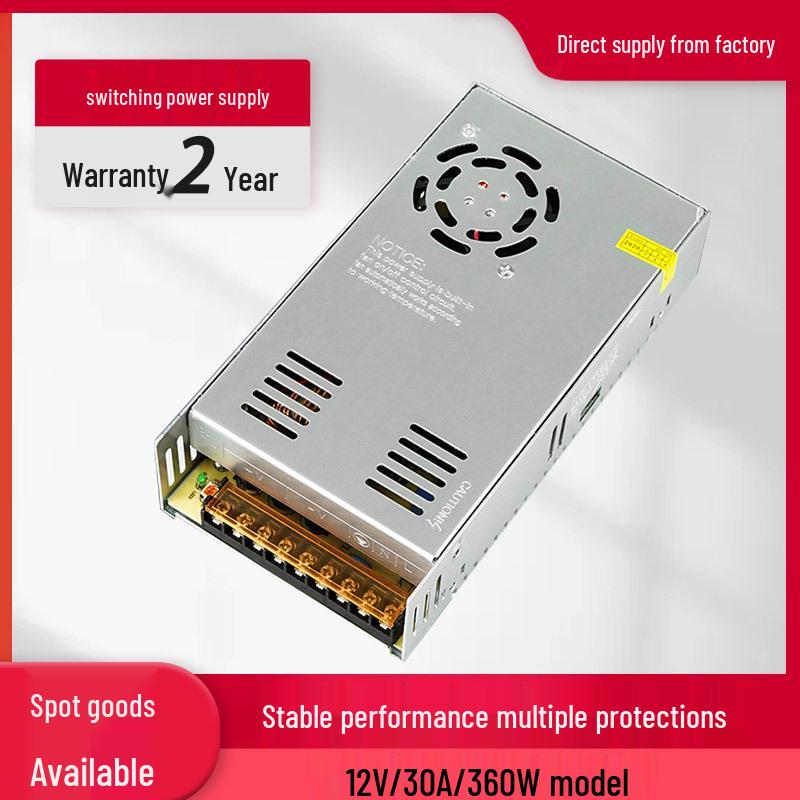 

LED Light Box Sign Switching Power Supply, 12V 30A DC, CE RoHS FCC Certified 5V 70A