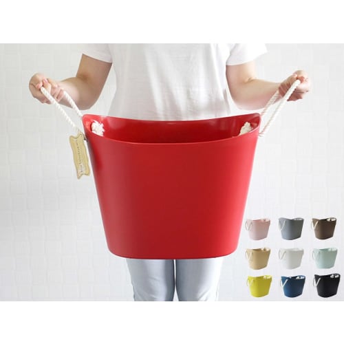 Yawata Kasei Multi-Basket, White, Medium, 19L, sceltevie balcolore (236481), 27x40x30.5cm