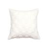 Double-sided Grain Velvet Three-dimensional Jacquard Checkered Pillow Cushion Sofa Living Room Invisible Zipper Pillow Cover