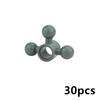 Compatible MOC Parts 15460 67325 Building Blocks Technical Steering Arm Parts with 3 Tow Ball Educational Bricks For Children
