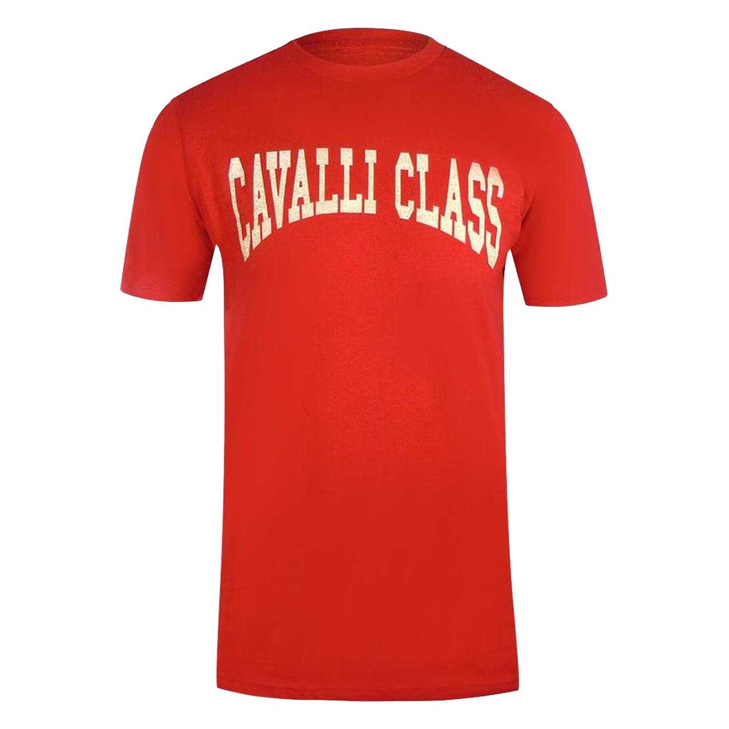 Cavalli Class Mens Varsity Logo T-Shirt