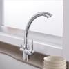 Sink Cold Taps Faucet Kitchen Sink Faucet Single Lever Hole Tap Cold Water Kitchen Faucet Single Cold Sink Vertical Faucet