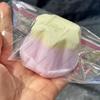 Pudding au Caramel Taba Squishy Silicone Fraise Sel de Mer Gelée Mochi Moelleux Jouet Gelée Pudding Jouet à Presser Jouet de Relaxation pour la Main Cadeau