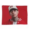 N-Natanael Canos Blue Rapper Blankets Soft Warm Flannel Throw Blanket Plush for Bed Living room Picnic Travel Home Couch