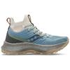 Saucony Runshield Trail Running Shoes Lightweight Shock Absorbing Slip Resistant Durable Mid Top Women running shoes Blue Black S10646-06