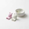 Cat Shape Can Opener for Pets Manual Ring Pull Opener Portable Design for Home Kitchen Pet Food Cans