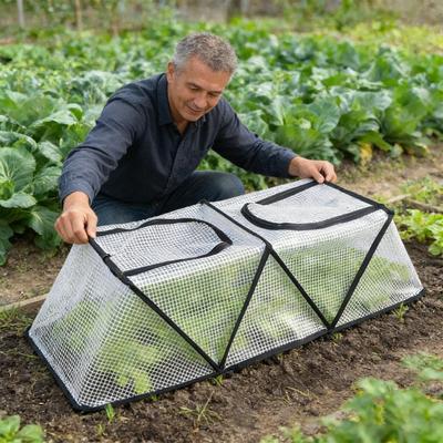 Pflanzenschutzabdeckungen Faltbar Garten Gemüse Blume Insektenschutz Vogel Winter Warm Atmungsaktiv Frostschutz Pflanzgewächshaus