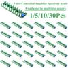 1/5/10/30Pcs Sound Activated Audio Spectrum LED Level Indicator Flash Melody Light Speaker Companion Multi Color Optional