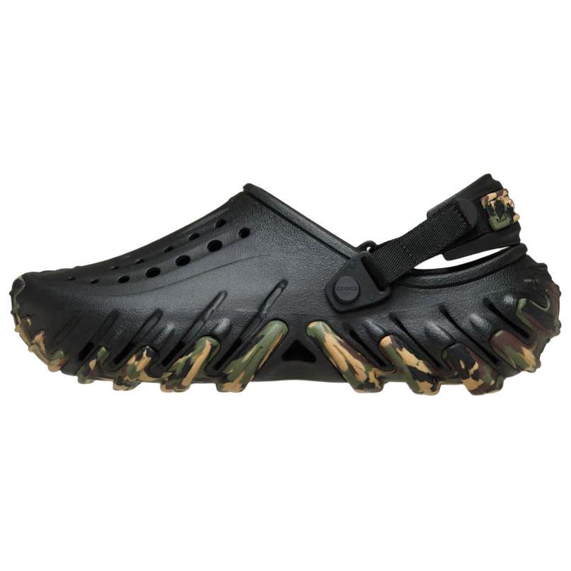 Crocs Echo Camo RO Clog  Black Multicolor  Men s 212095-0C4 EU 39-40