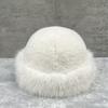Plush Landlord Hat Women'S Cold And Warm Hat Northeast Basin Hat Ear Protector Hat Shows The Tide Of Small Bucket Hat