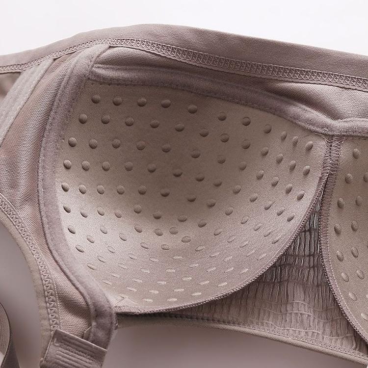 Large Size Thin Anti Sagging Anti Slip Breast Anti Glare Strapless Bra No Steel Ring Comfortable Gathering Women's Bra