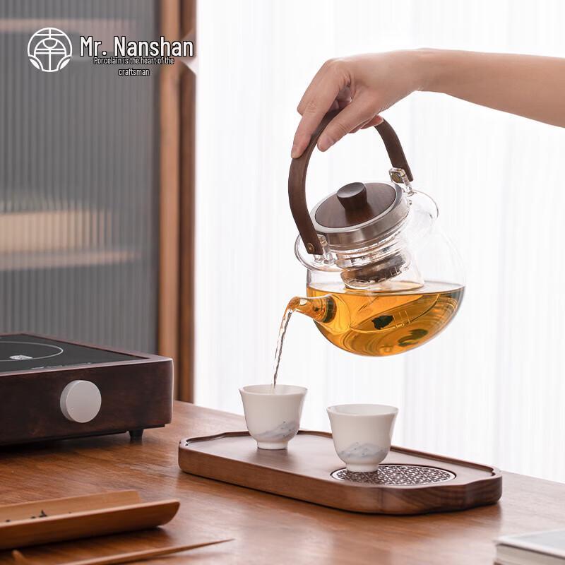 Nanshan Mr. Glass Tea Brewing & Warming Set
